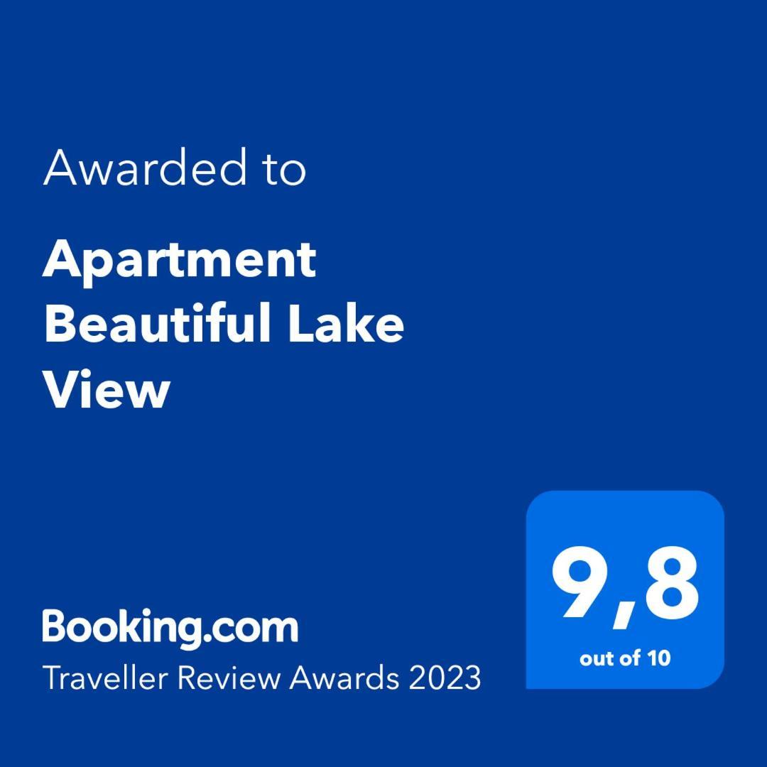 Apartment Beautiful Lake View Bled Exteriör bild